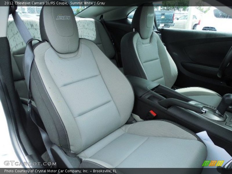 Summit White / Gray 2012 Chevrolet Camaro SS/RS Coupe