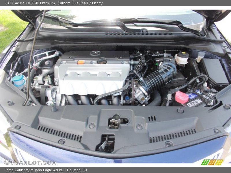 Fathom Blue Pearl / Ebony 2014 Acura ILX 2.4L Premium