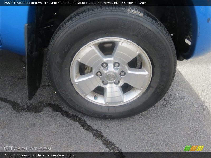 Speedway Blue / Graphite Gray 2008 Toyota Tacoma V6 PreRunner TRD Sport Double Cab