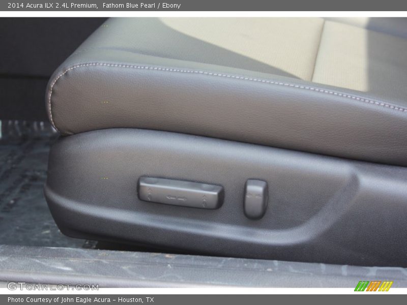 Fathom Blue Pearl / Ebony 2014 Acura ILX 2.4L Premium