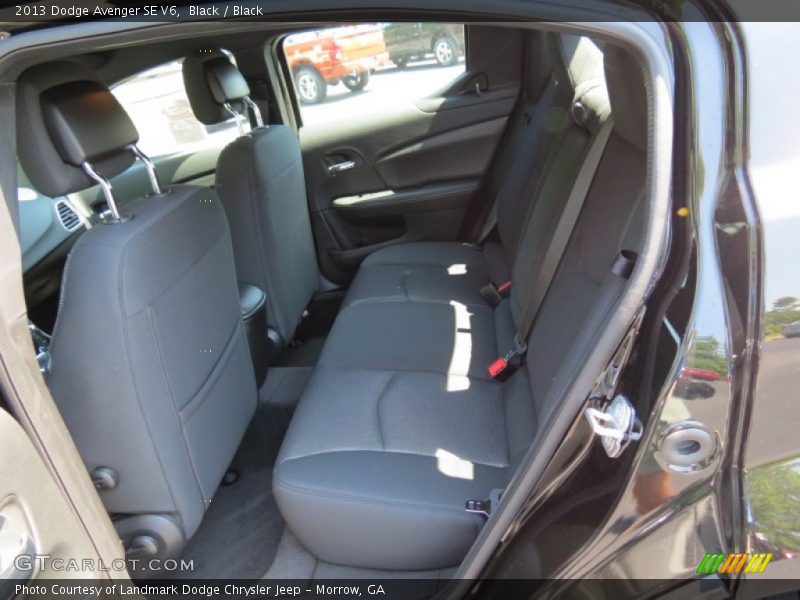 Black / Black 2013 Dodge Avenger SE V6