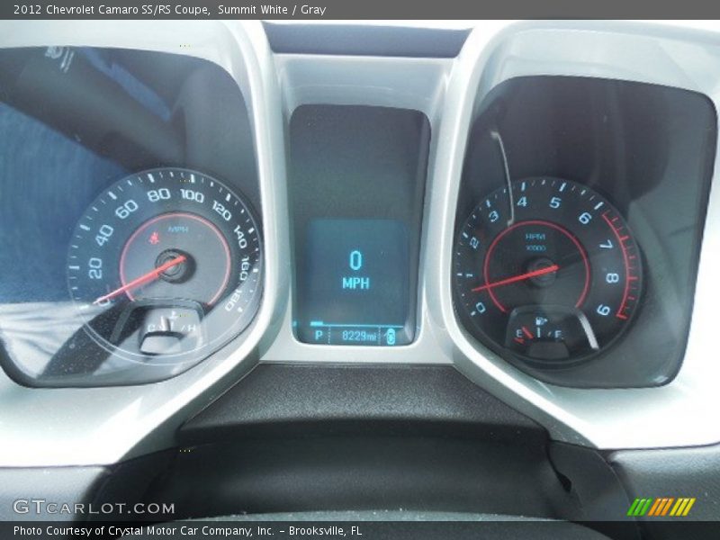 Summit White / Gray 2012 Chevrolet Camaro SS/RS Coupe