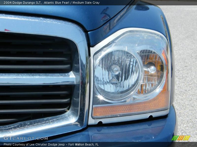 Atlantic Blue Pearl / Medium Slate Gray 2004 Dodge Durango SLT