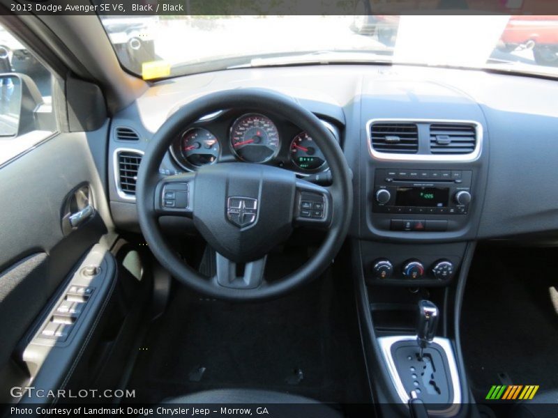 Black / Black 2013 Dodge Avenger SE V6