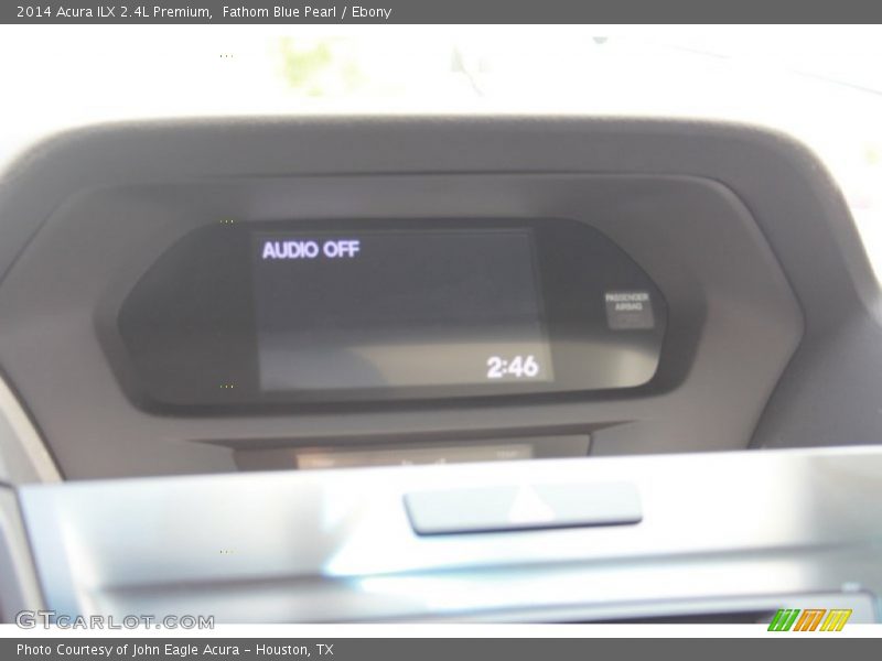 Fathom Blue Pearl / Ebony 2014 Acura ILX 2.4L Premium