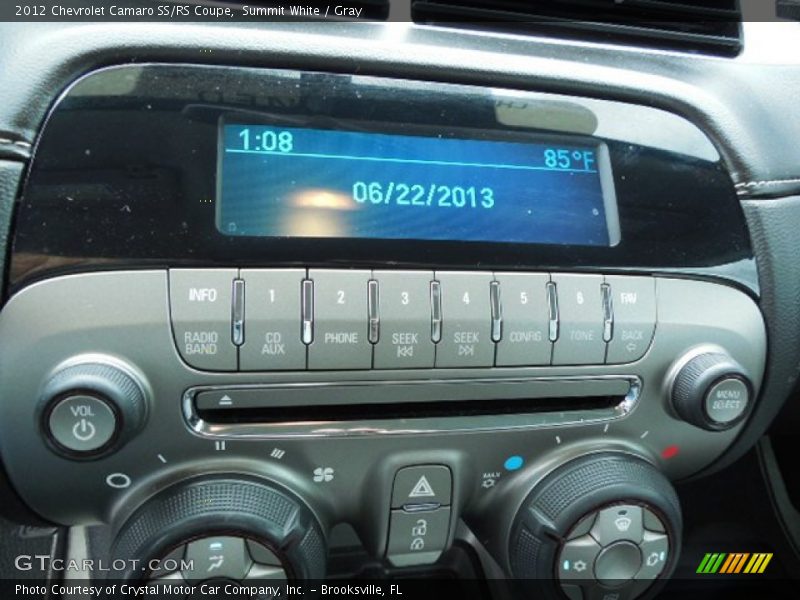 Summit White / Gray 2012 Chevrolet Camaro SS/RS Coupe