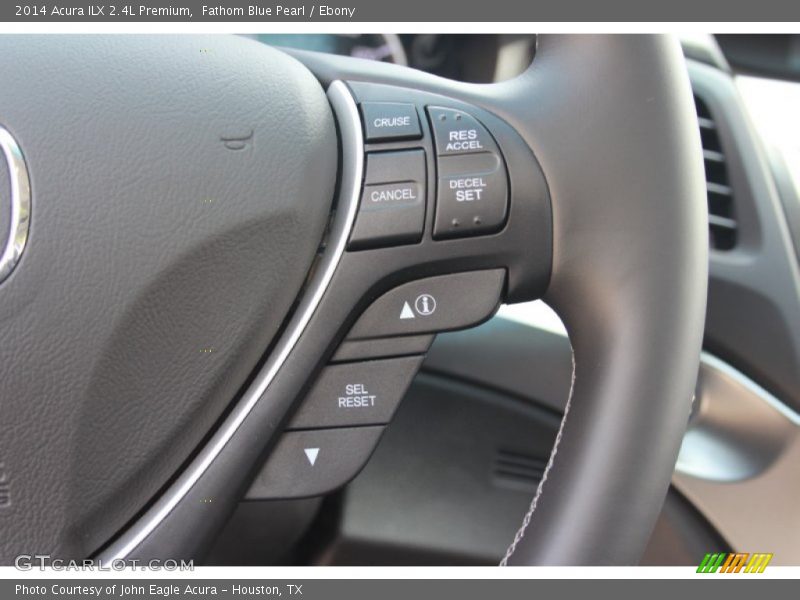 Fathom Blue Pearl / Ebony 2014 Acura ILX 2.4L Premium