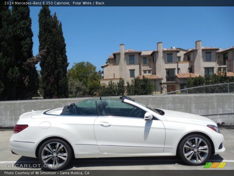  2014 E 350 Cabriolet Polar White