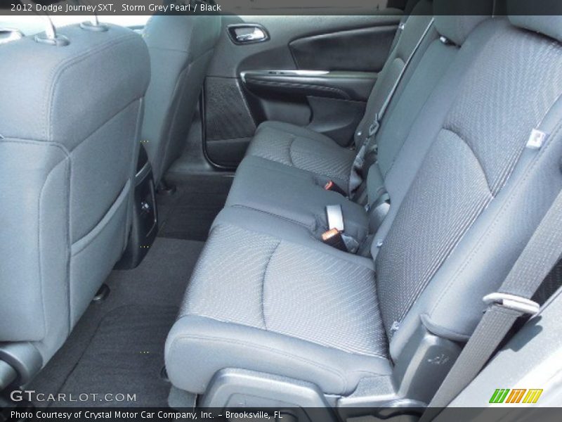 Storm Grey Pearl / Black 2012 Dodge Journey SXT