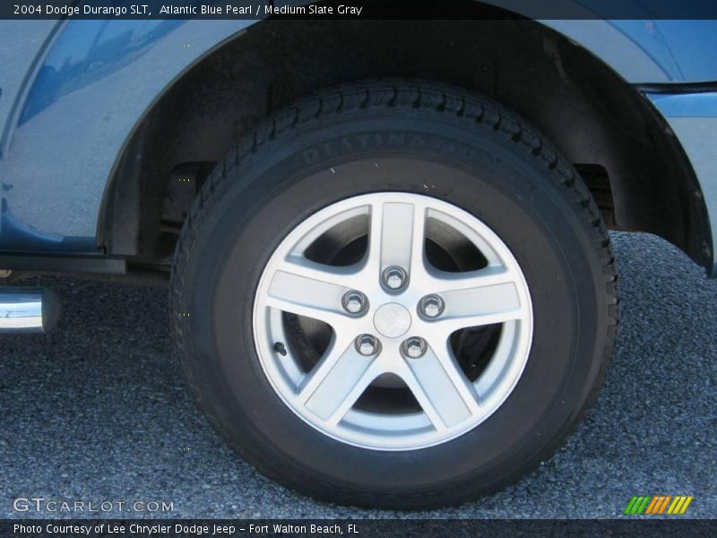 Atlantic Blue Pearl / Medium Slate Gray 2004 Dodge Durango SLT