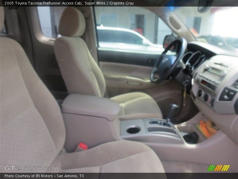 Super White / Graphite Gray 2005 Toyota Tacoma PreRunner Access Cab