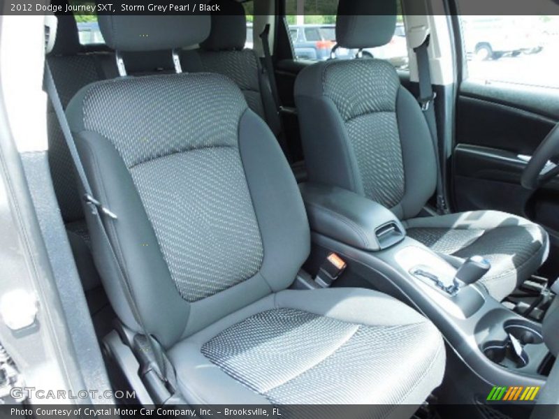 Storm Grey Pearl / Black 2012 Dodge Journey SXT