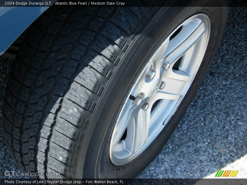 Atlantic Blue Pearl / Medium Slate Gray 2004 Dodge Durango SLT