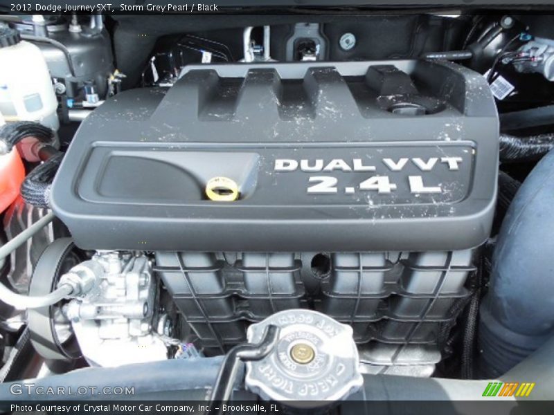 Storm Grey Pearl / Black 2012 Dodge Journey SXT