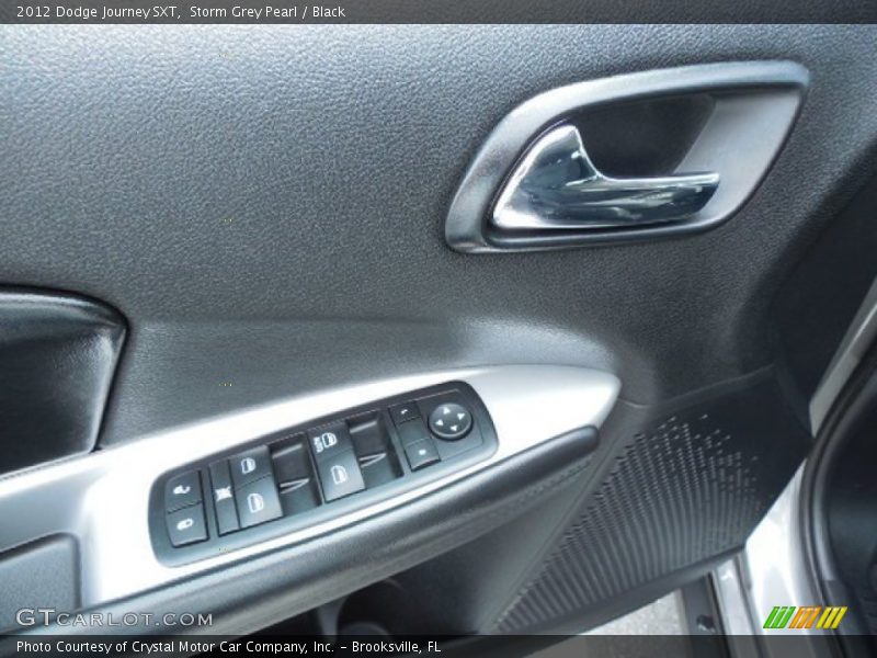 Storm Grey Pearl / Black 2012 Dodge Journey SXT