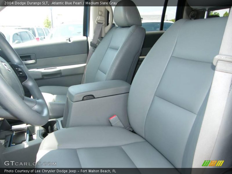 Atlantic Blue Pearl / Medium Slate Gray 2004 Dodge Durango SLT