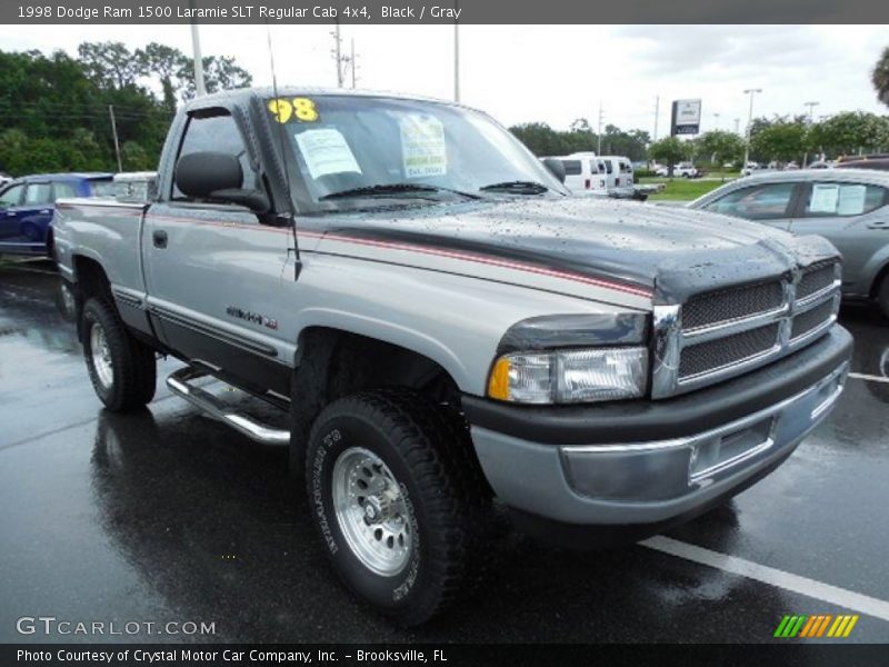 Front 3/4 View of 1998 Ram 1500 Laramie SLT Regular Cab 4x4