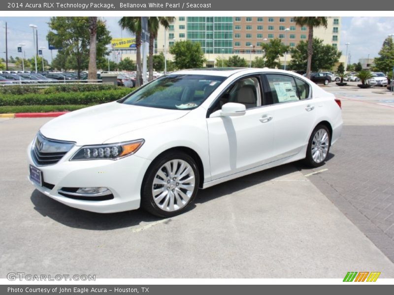 Bellanova White Pearl / Seacoast 2014 Acura RLX Technology Package