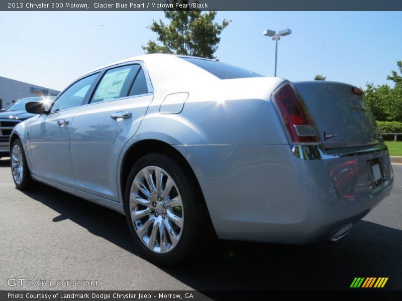 Glacier Blue Pearl / Motown Pearl/Black 2013 Chrysler 300 Motown