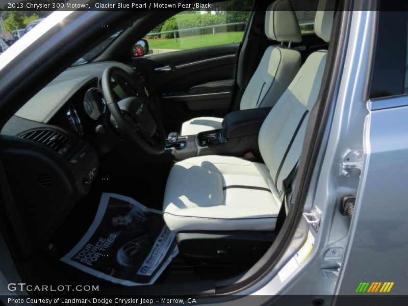 Glacier Blue Pearl / Motown Pearl/Black 2013 Chrysler 300 Motown