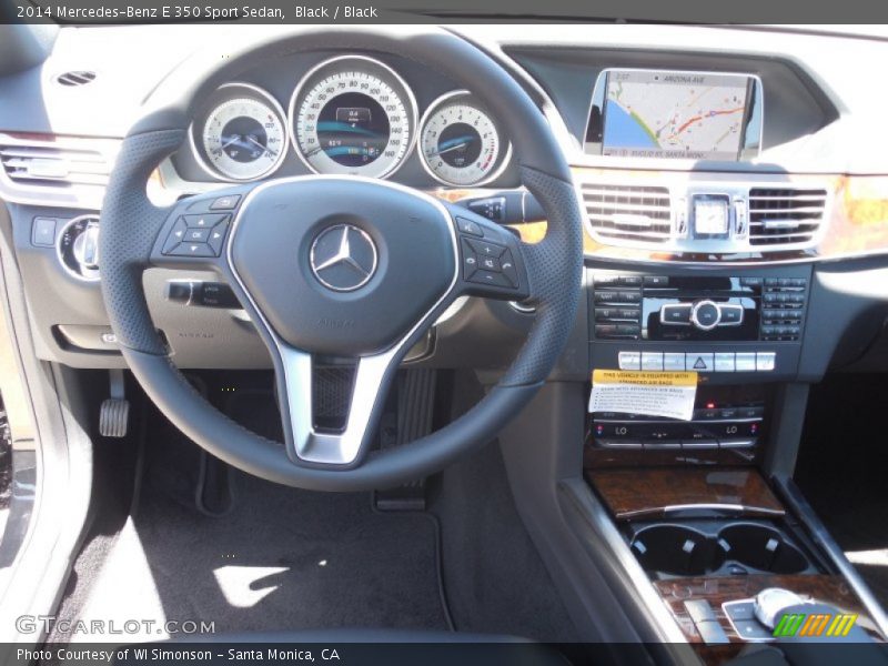 Black / Black 2014 Mercedes-Benz E 350 Sport Sedan