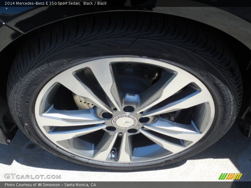 Black / Black 2014 Mercedes-Benz E 350 Sport Sedan