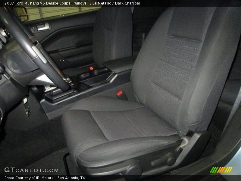 Windveil Blue Metallic / Dark Charcoal 2007 Ford Mustang V6 Deluxe Coupe