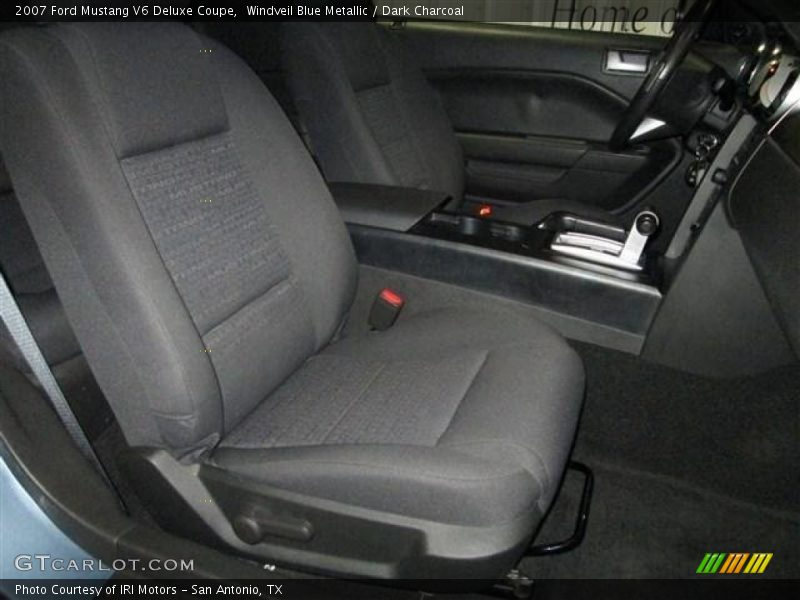 Windveil Blue Metallic / Dark Charcoal 2007 Ford Mustang V6 Deluxe Coupe