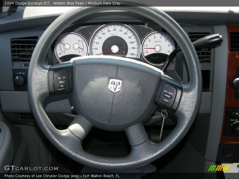 Atlantic Blue Pearl / Medium Slate Gray 2004 Dodge Durango SLT