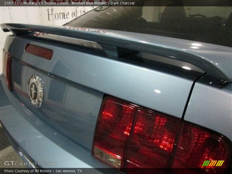 Windveil Blue Metallic / Dark Charcoal 2007 Ford Mustang V6 Deluxe Coupe