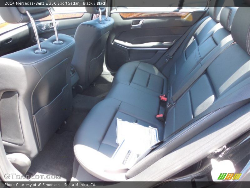 Black / Black 2014 Mercedes-Benz E 350 Sport Sedan
