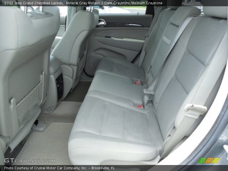 Mineral Gray Metallic / Dark Graystone/Medium Graystone 2012 Jeep Grand Cherokee Laredo