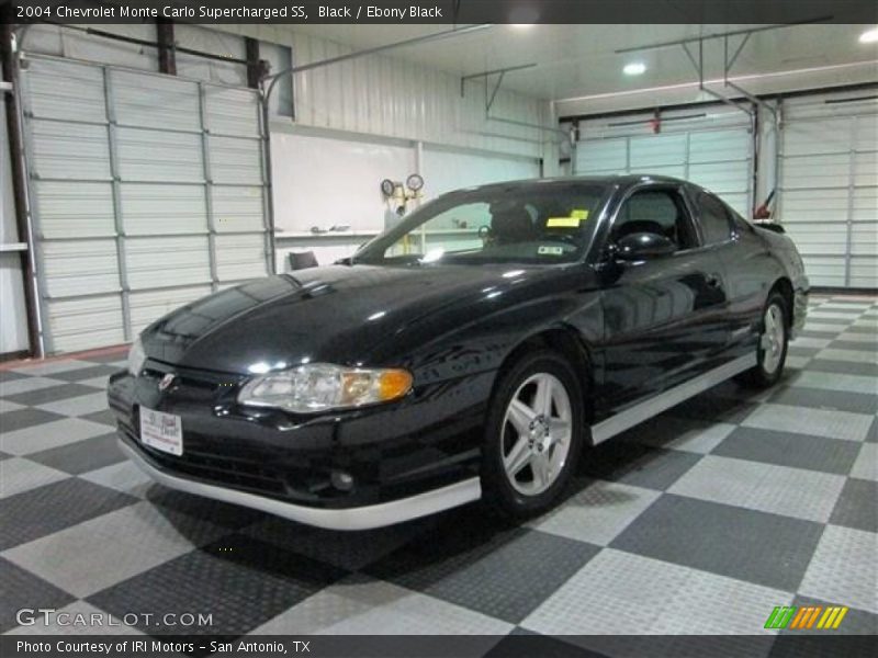 Black / Ebony Black 2004 Chevrolet Monte Carlo Supercharged SS