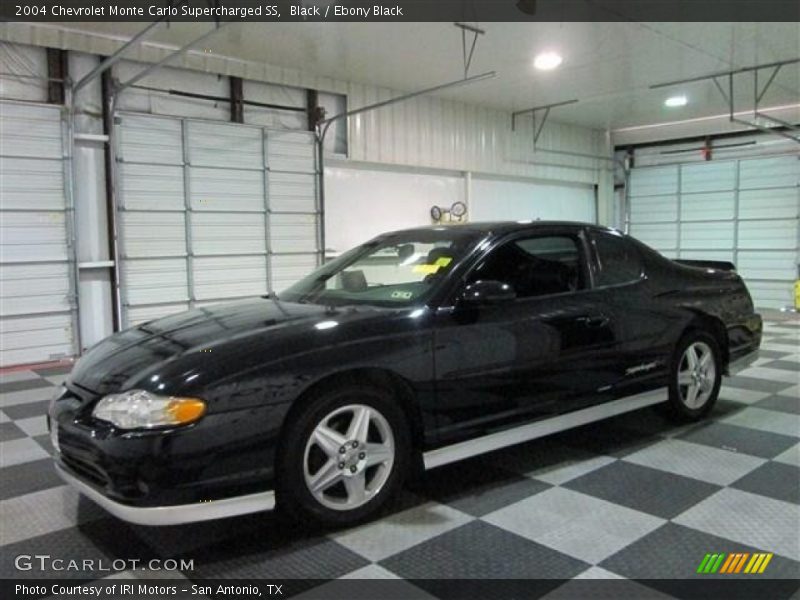 Black / Ebony Black 2004 Chevrolet Monte Carlo Supercharged SS
