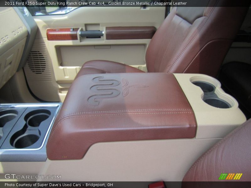 Golden Bronze Metallic / Chaparral Leather 2011 Ford F250 Super Duty King Ranch Crew Cab 4x4
