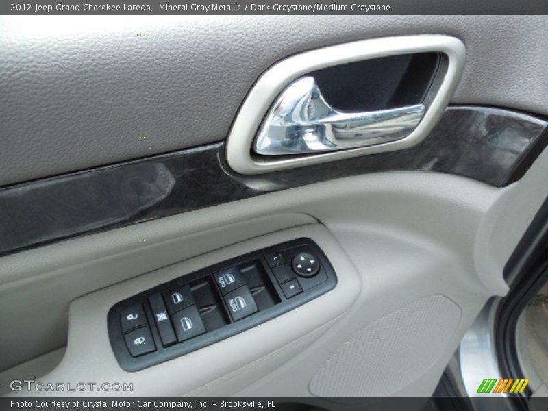 Mineral Gray Metallic / Dark Graystone/Medium Graystone 2012 Jeep Grand Cherokee Laredo
