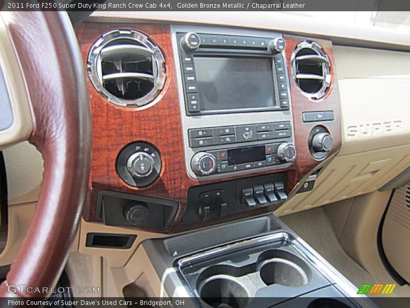Golden Bronze Metallic / Chaparral Leather 2011 Ford F250 Super Duty King Ranch Crew Cab 4x4
