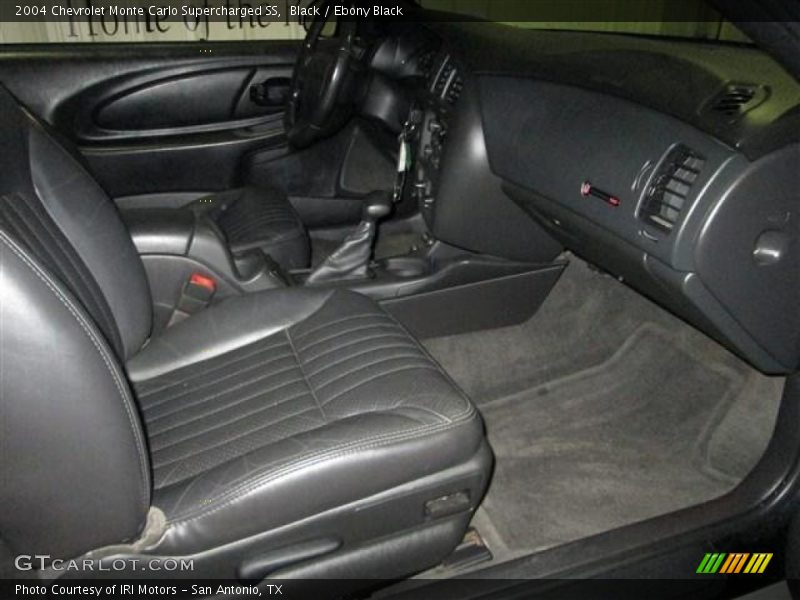 Black / Ebony Black 2004 Chevrolet Monte Carlo Supercharged SS