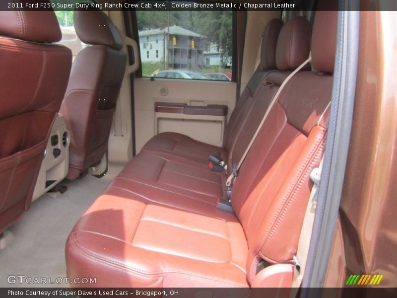 Golden Bronze Metallic / Chaparral Leather 2011 Ford F250 Super Duty King Ranch Crew Cab 4x4