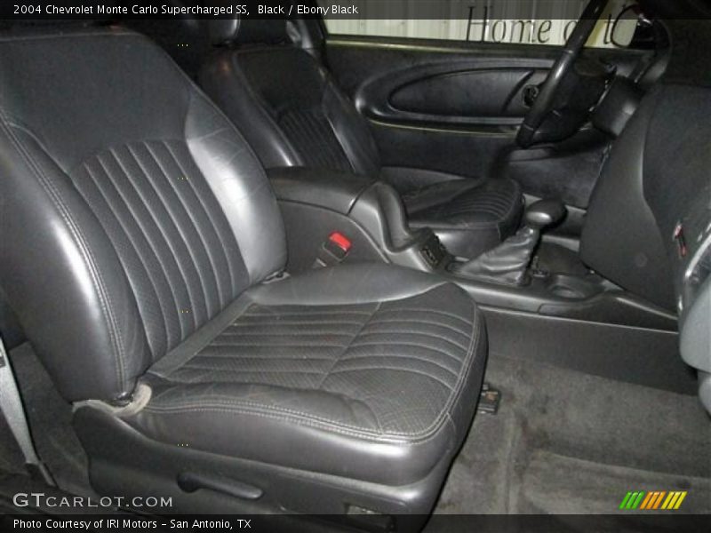 Black / Ebony Black 2004 Chevrolet Monte Carlo Supercharged SS