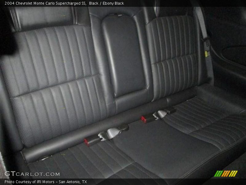 Black / Ebony Black 2004 Chevrolet Monte Carlo Supercharged SS