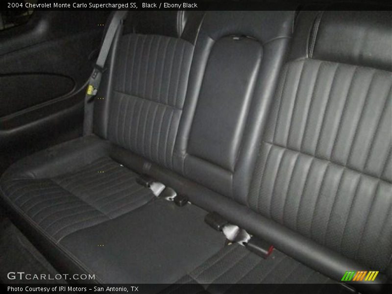 Black / Ebony Black 2004 Chevrolet Monte Carlo Supercharged SS