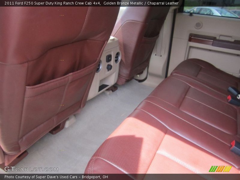Golden Bronze Metallic / Chaparral Leather 2011 Ford F250 Super Duty King Ranch Crew Cab 4x4