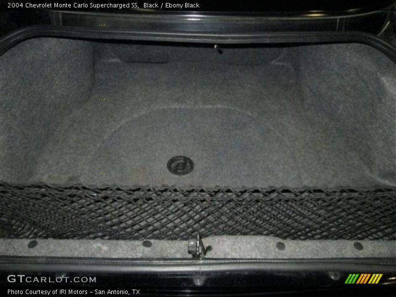 Black / Ebony Black 2004 Chevrolet Monte Carlo Supercharged SS
