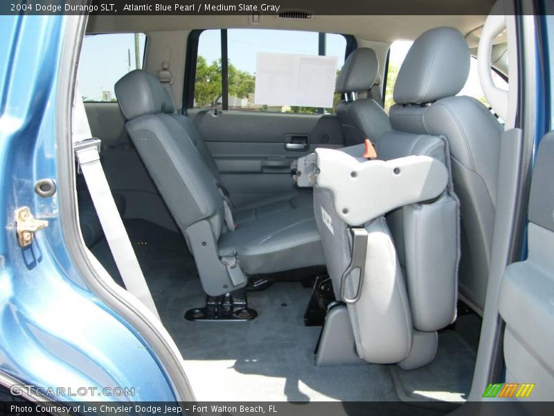Atlantic Blue Pearl / Medium Slate Gray 2004 Dodge Durango SLT