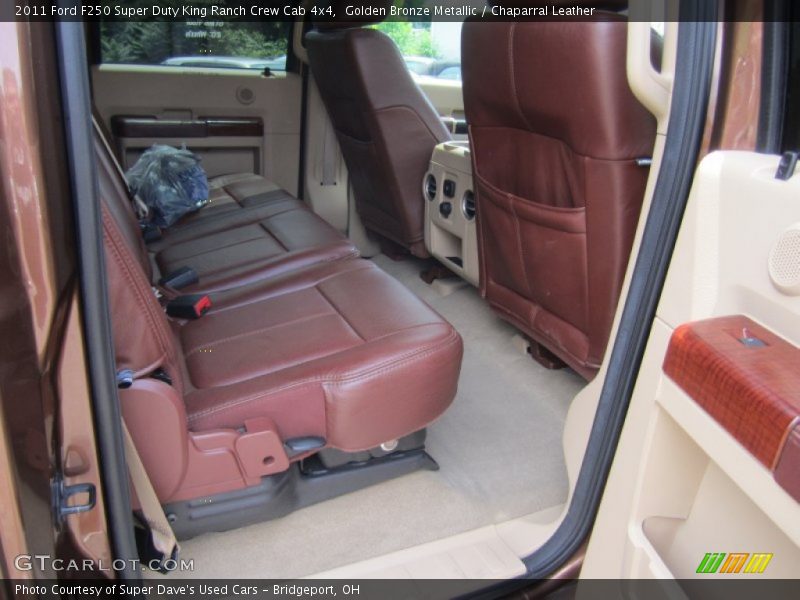 Golden Bronze Metallic / Chaparral Leather 2011 Ford F250 Super Duty King Ranch Crew Cab 4x4