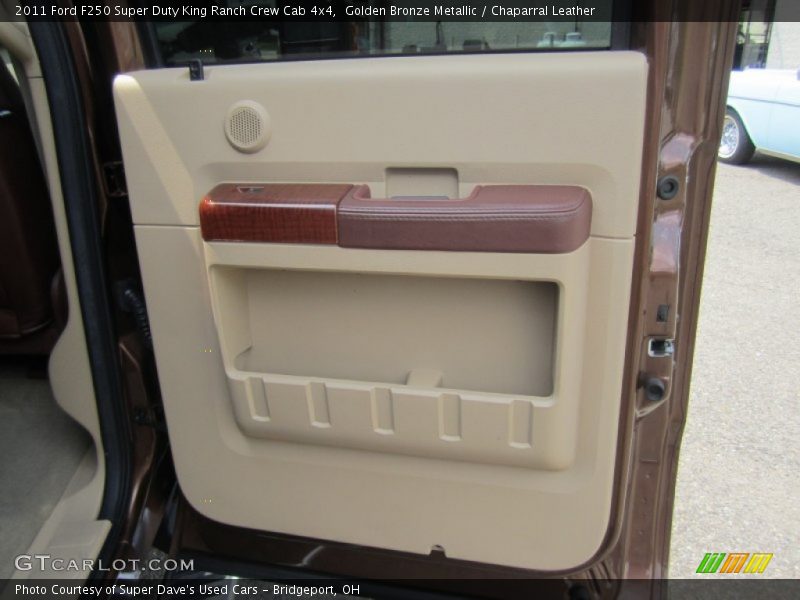 Golden Bronze Metallic / Chaparral Leather 2011 Ford F250 Super Duty King Ranch Crew Cab 4x4