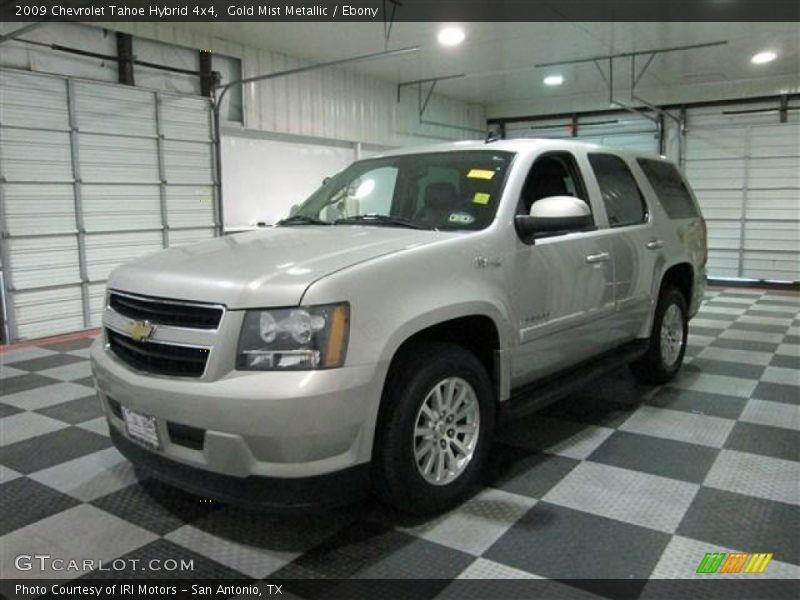 Gold Mist Metallic / Ebony 2009 Chevrolet Tahoe Hybrid 4x4