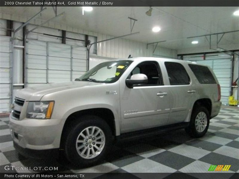 Gold Mist Metallic / Ebony 2009 Chevrolet Tahoe Hybrid 4x4
