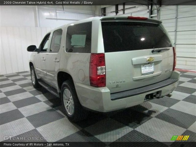 Gold Mist Metallic / Ebony 2009 Chevrolet Tahoe Hybrid 4x4
